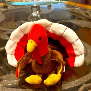 Ty Beanie Baby “GOBBLES” the Turkey